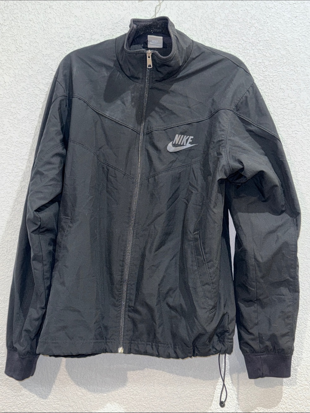 Nike Black Full-Zip Bomber Jacket